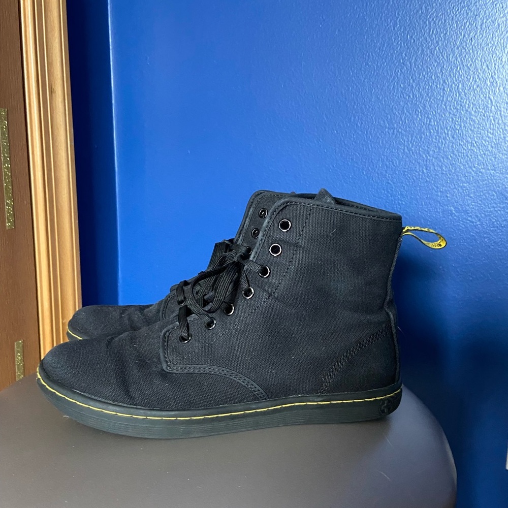 Black Canvas Doc Martens
